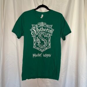 Bella Canvas Green Slytherin Tee